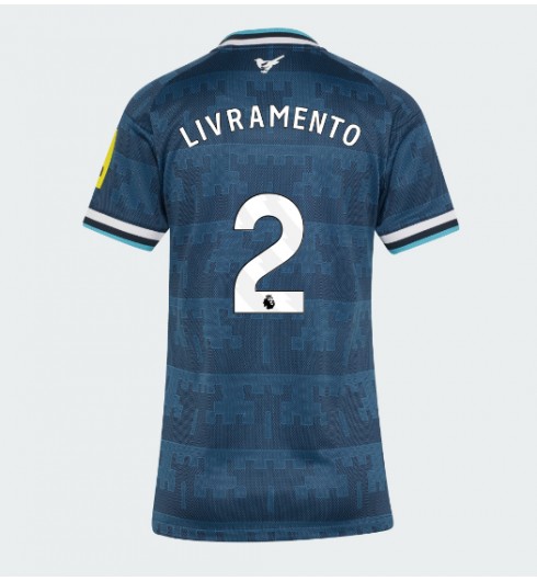 Newcastle United Tino Livramento #2 Venkovní Dres pro Dámské 2026-27 Krátký Rukáv Newcastle United Tino Livramento #2 Venkovní Dres pro Dámské 2026-27 Krátký Rukáv